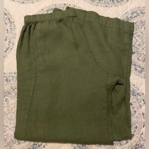 NWT Velvet by Graham & Spencer Lola Linen Pant - Picture 2 of 3